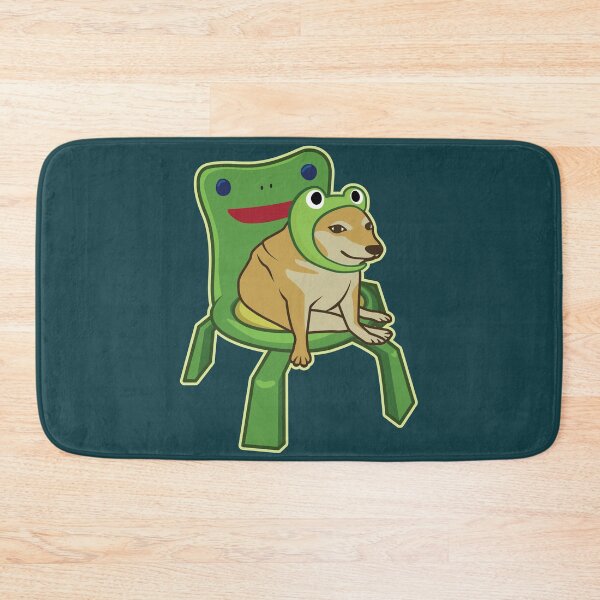 Item preview, Froggy Cheems on Chair designed and sold by Rzera-.