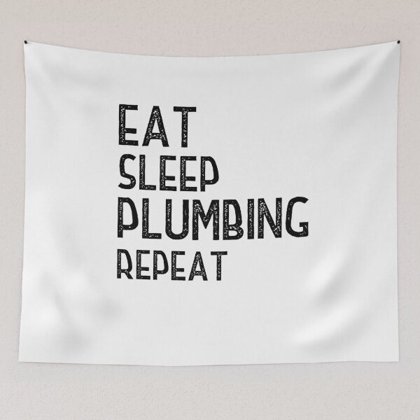 Item preview, Eat Sleep Plumbing Repeat  designed and sold by Worranarin.