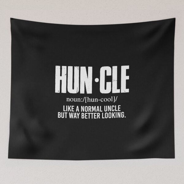 Item preview, HUNCLE Definition Design - Gift For Good Looking Uncle - Design for T-Shirt, Hoodies Etc designed and sold by ShaykhUmer.