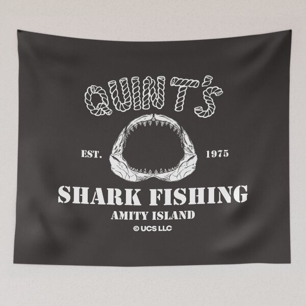 Item preview, Jaws movie Quint's shark fishing. Birthday party gifts. Officially licensed merch. designed and sold by chrlalexandru.