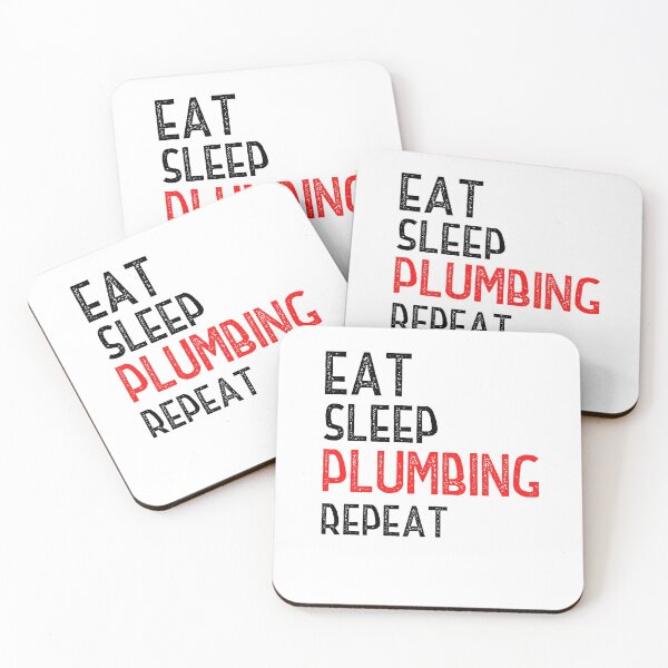 Item preview, Eat Sleep Plumbing Repeat  designed and sold by Worranarin.