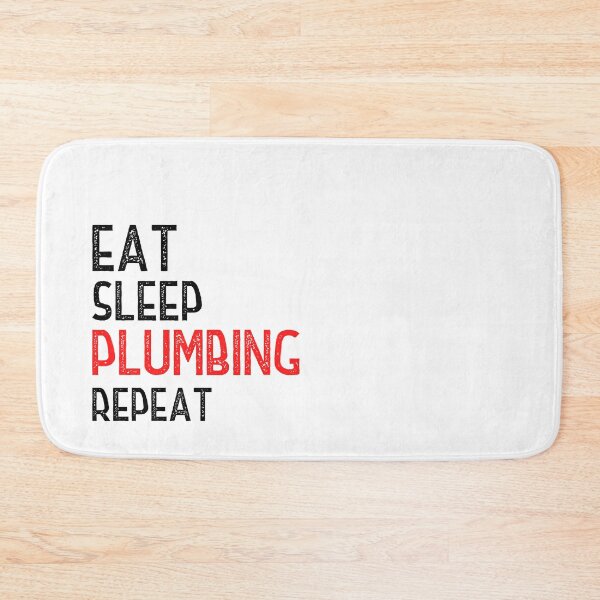 Item preview, Eat Sleep Plumbing Repeat  designed and sold by Worranarin.