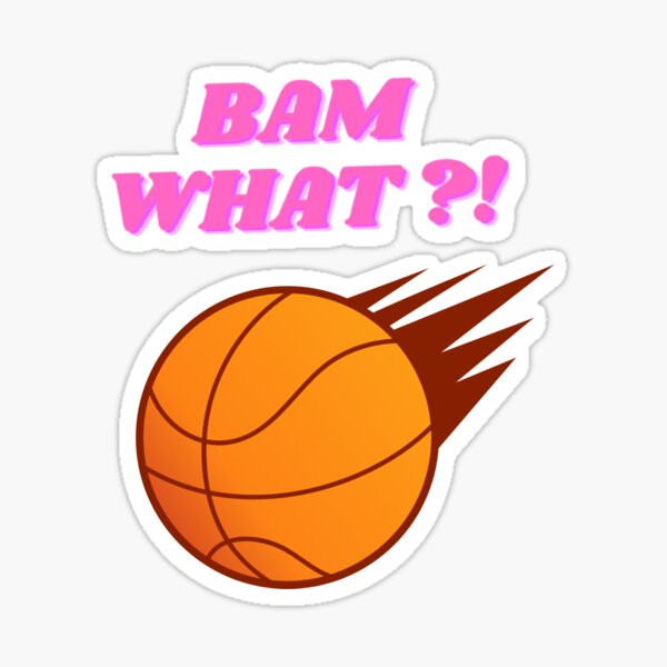 Aperçu de l'œuvre BAM QUOI?! Basketball Liv and Maddie Masks, stickers, chemises créée et vendue par SacredsDesigns.