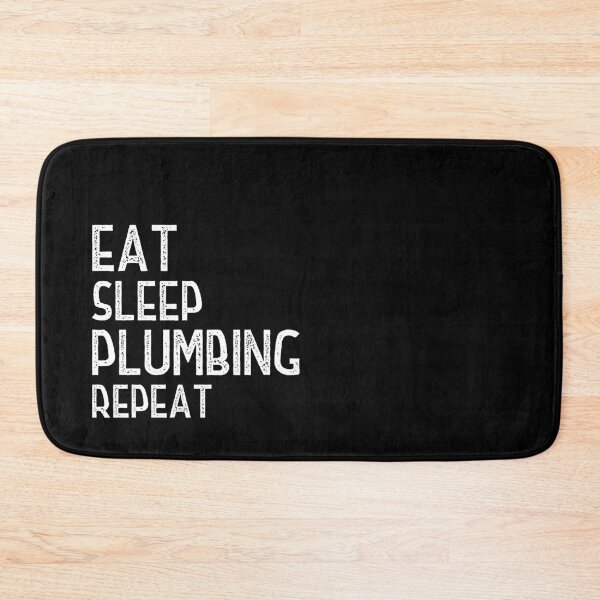Item preview, Eat Sleep Plumbing Repeat  designed and sold by Worranarin.