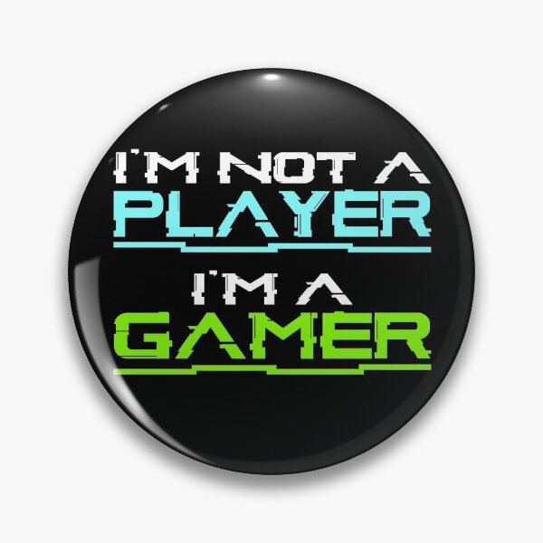 Item preview, I'm not a player, i'm a gamer, gaming gift idea designed and sold by AS-Shirts.