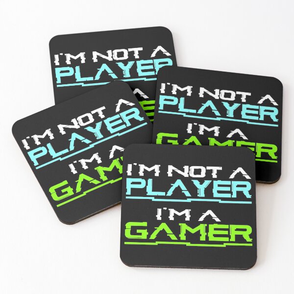 Item preview, I'm not a player, i'm a gamer, gaming gift idea designed and sold by AS-Shirts.