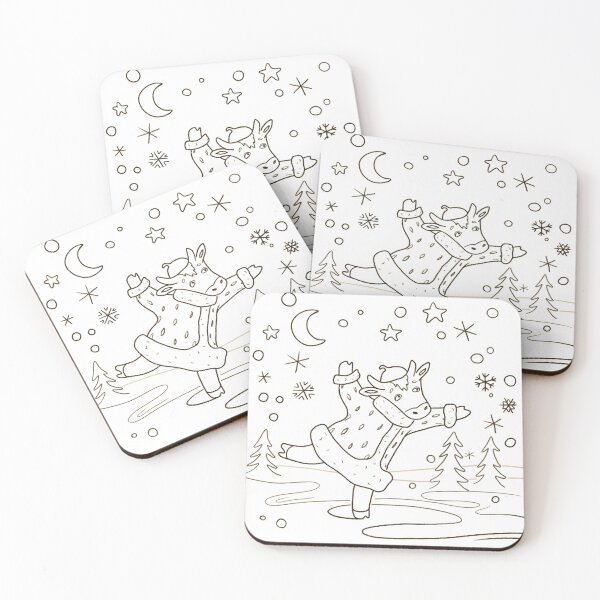 Item preview, Cow on ice designed and sold by zatmeniee.