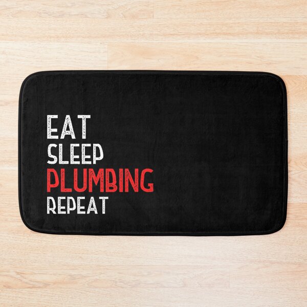 Item preview, Eat Sleep Plumbing Repeat  designed and sold by Worranarin.