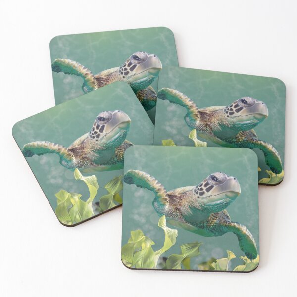 Item preview, Turtle in Teal  designed and sold by RevolutionEarth.