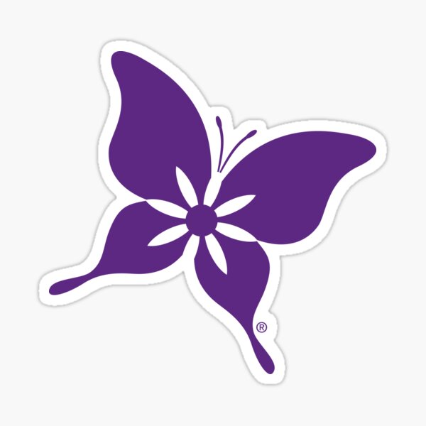 Regalos y productos: Mariposa Blanca Flor Morada | Redbubble