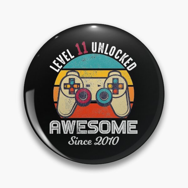 Item preview, Level 11 Unlocked Birthday Awesome Since 2010 designed and sold by RandomStuffShop.