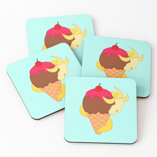 Item preview, Banana Ball Python Ice Cream designed and sold by rgrtmarionette.