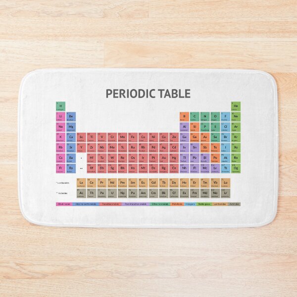 Item preview, Periodic Table T-shirt (Light) designed and sold by Fashion Crimson.