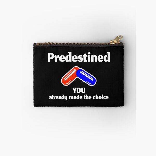Item preview, Predestined Red or Blue Pill (White design) designed and sold by dezanli.