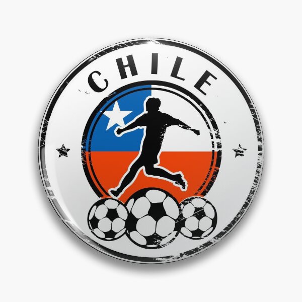 Item preview, Design with football, name and flag of Chile designed and sold by studio838.