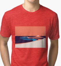 Lyme Regis - The Cobb Tri-blend T-Shirt