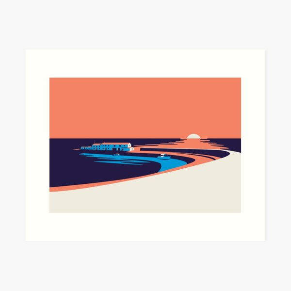 Lyme Regis - The Cobb Art Print