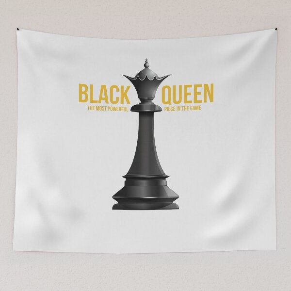 Item preview, Chess Black Queen the most powerful chess piece in the game designed and sold by ElBeDesigns.