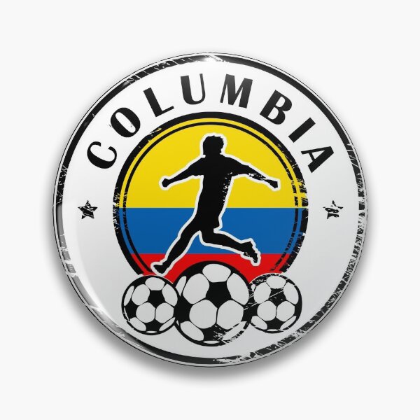 Item preview, Design with football, name and flag of Columbia designed and sold by studio838.
