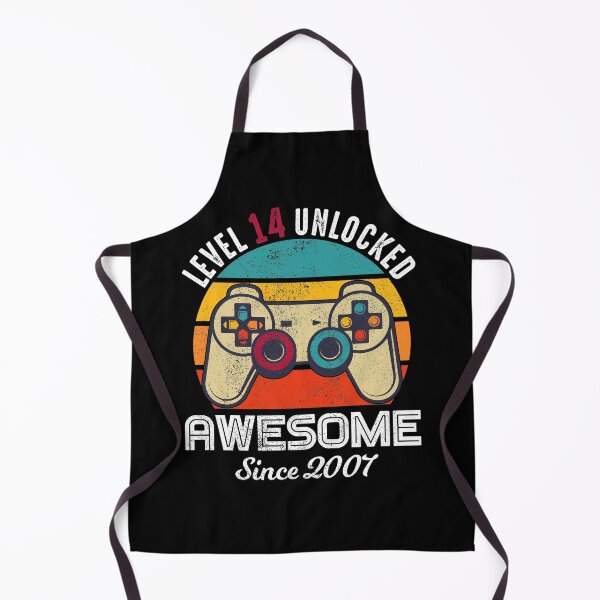 Item preview, Level 14 Unlocked Birthday Awesome Since 2007 designed and sold by RandomStuffShop.