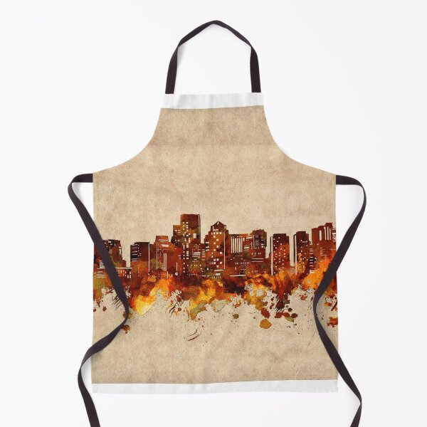 Item preview, boston skyline vintage designed and sold by BekimART2.