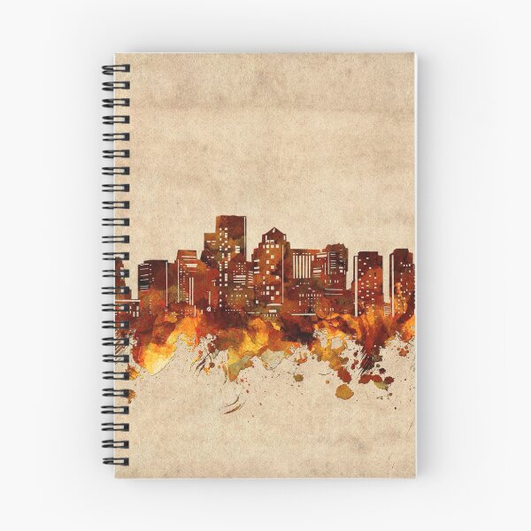Item preview, boston skyline vintage designed and sold by BekimART2.
