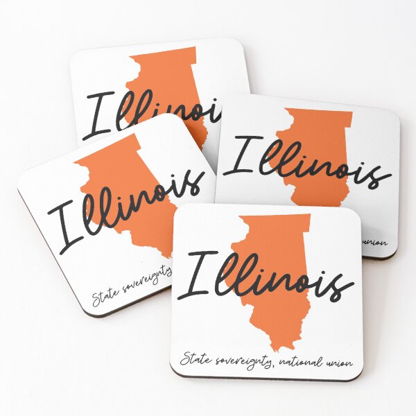 Item preview, Illinois State Motto state sovereignty national union designed and sold by Danielle Slade.