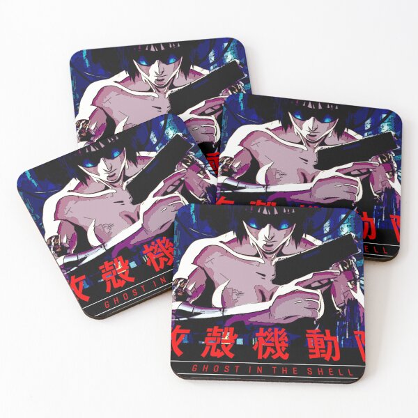 Item preview, Ghost in The Shell Movie Poster Anime designed and sold by Timebomb-Tees.