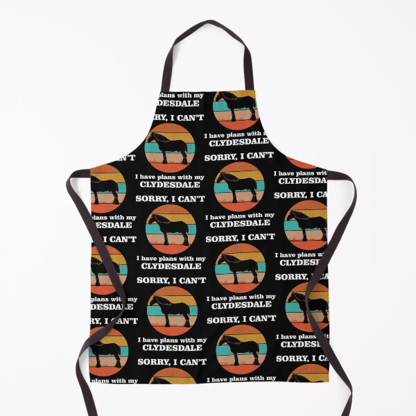Item preview, I Have Plans With My Clydesdale Funny Horse print designed and sold by jakehughes2015.