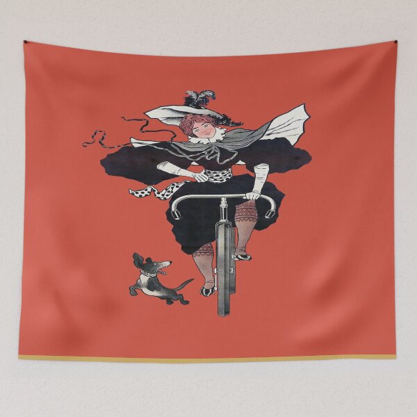 Item preview, Enjoy the Ride - Vintage Cyclist designed and sold by Slydell1.