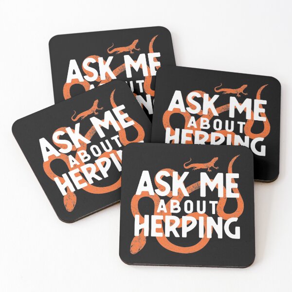 Item preview, Ask Me About Herping Herpetologists design designed and sold by jakehughes2015.