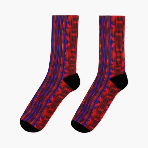 Item preview, Red and blue abstract designed and sold by tetibright.
