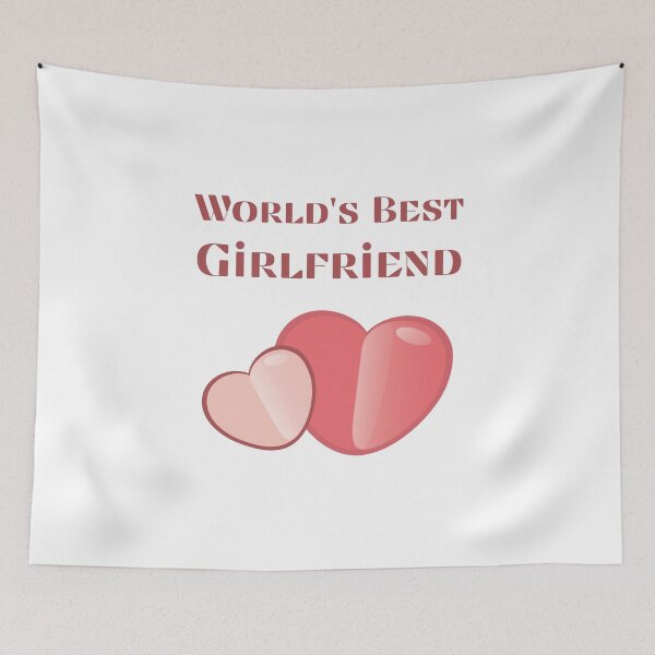 Item preview, WORLD'S BEST GIRLFRIEND  designed and sold by Ashalcheema.