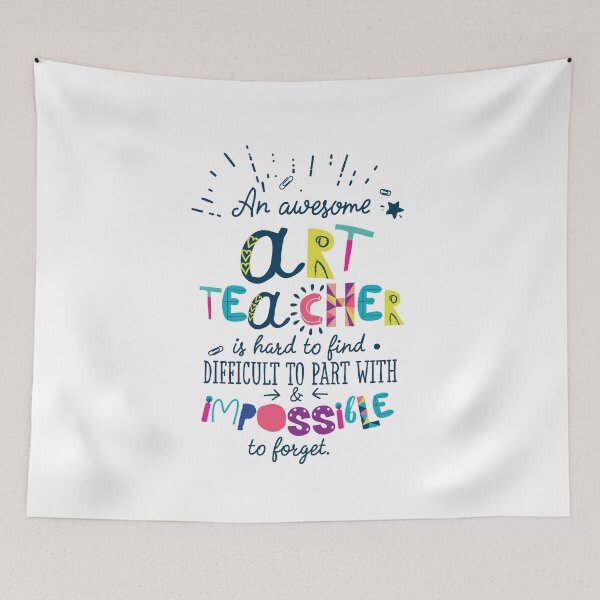 Item preview, An Awesome Art Teacher Gift Idea - Impossible to forget designed and sold by betternotes.