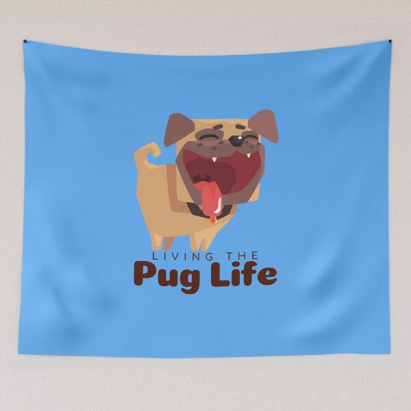 Item preview, Living The Pug Life Gift designed and sold by Checivinicius.