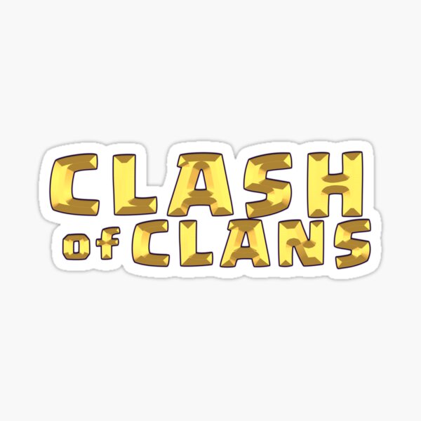 Choque de clan (COC) Supercell Mobile Gaming (juego móvil) Pegatina