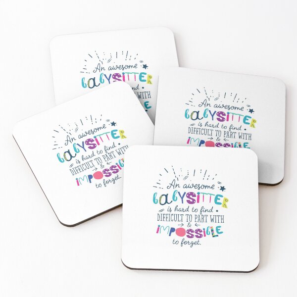 Item preview, An Awesome Babysitter Gift Idea - Impossible to forget designed and sold by betternotes.