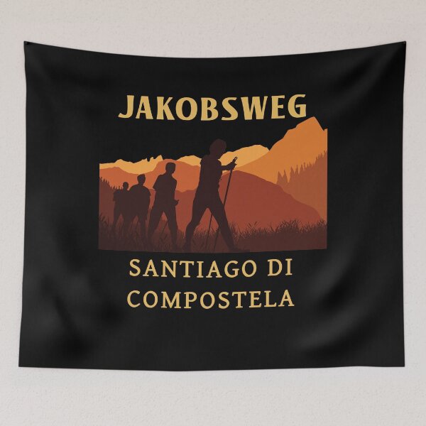 Item preview, Camino de Santiago, pilgrimage, pilgrimage, hiking, hikers designed and sold by ThommyBLN.