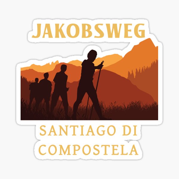 Artikel-Vorschau von Jakobsweg, Pilgerfahrt, Pilgern, Wandern, Wanderer, designt und verkauft von ThommyBLN.