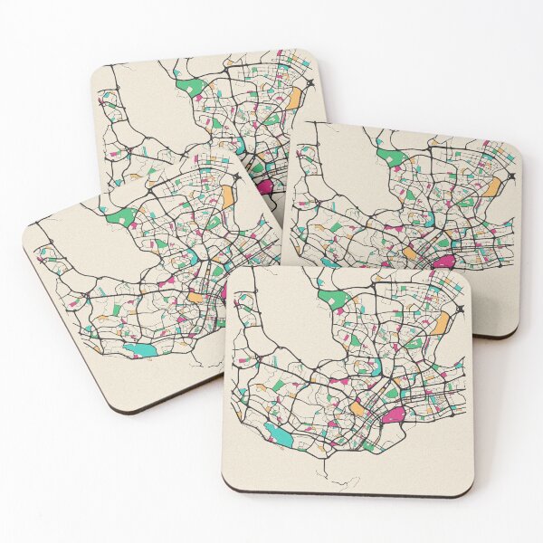 Item preview, Singapore City Street Map designed and sold by A Deniz Akerman.