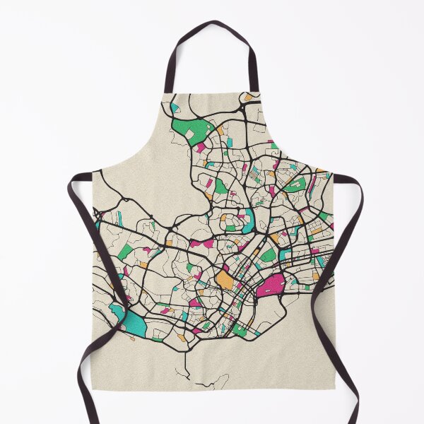 Item preview, Singapore City Street Map designed and sold by A Deniz Akerman.