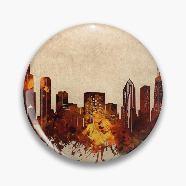 Item preview, chicago skyline vintage designed and sold by BekimART2.