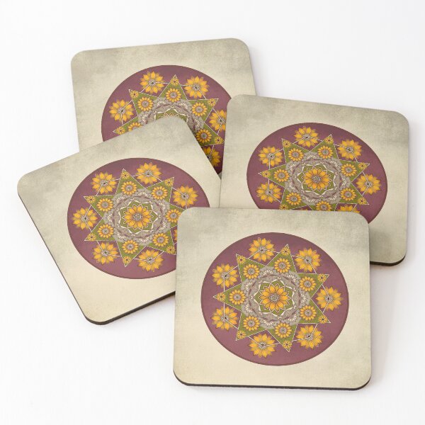 Item preview, Sunflowers mandala designed and sold by Prita-D.