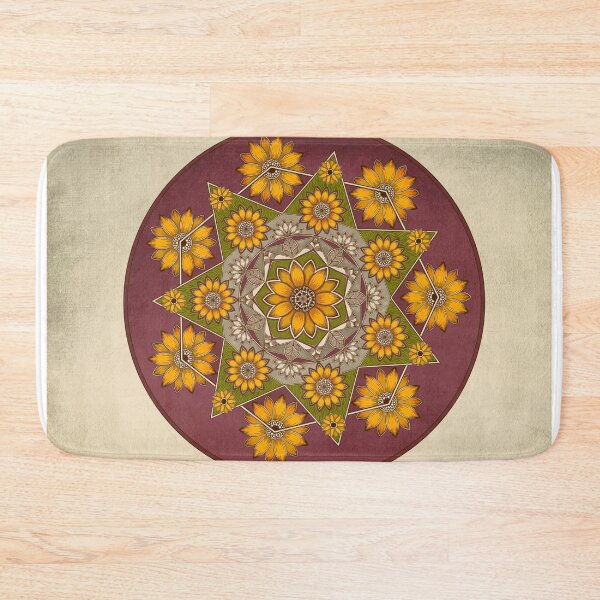 Item preview, Sunflowers mandala designed and sold by Prita-D.