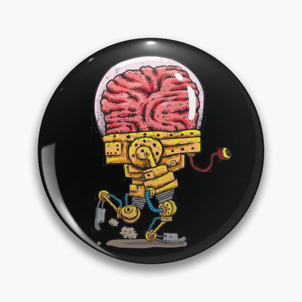 Item preview, Big Headed Funny Robot designed and sold by kalud-zoldyck.
