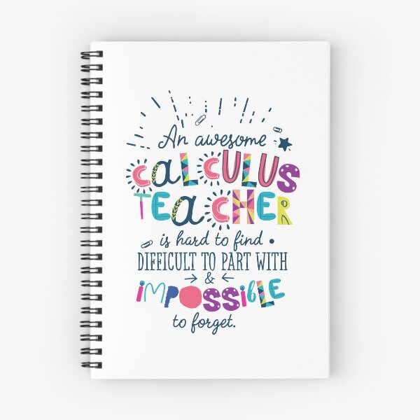 Item preview, An Awesome Calculus Teacher Gift Idea - Impossible to forget designed and sold by betternotes.