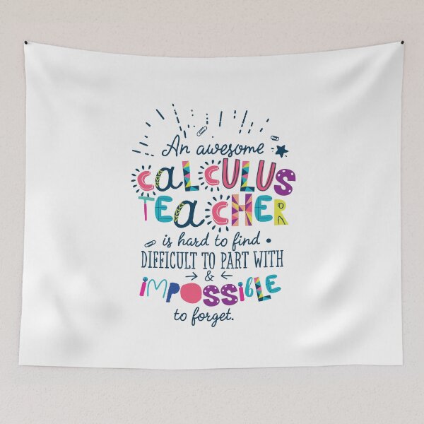 Item preview, An Awesome Calculus Teacher Gift Idea - Impossible to forget designed and sold by betternotes.