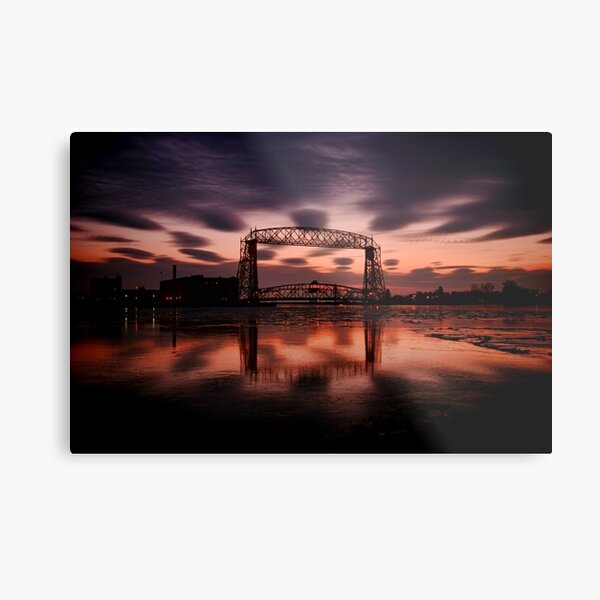 Duluth Morning Reflections Metal Print
