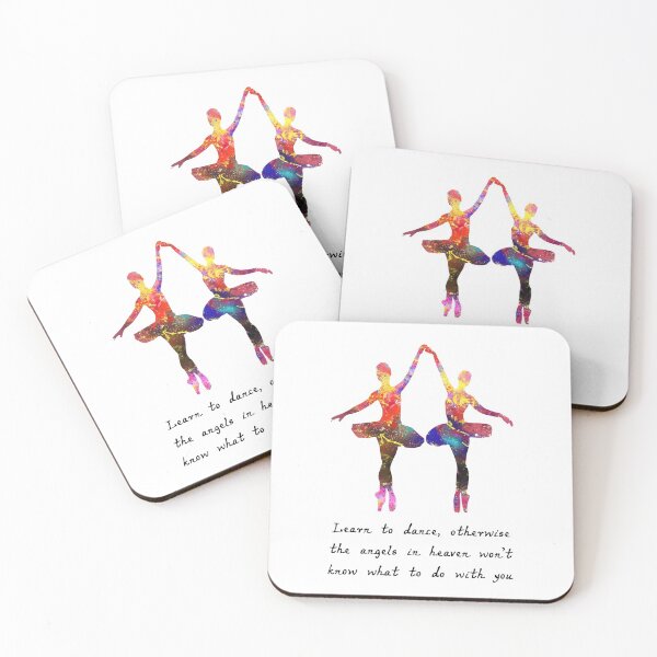 Item preview, Ballet Quote Learn To Dance Quote Art Design Inspi designed and sold by vividpixelusa.