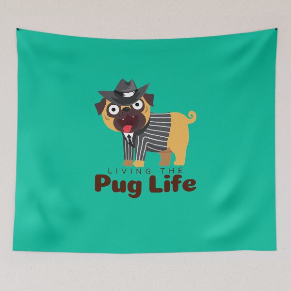 Item preview, Living The Pug Life Gift designed and sold by Checivinicius.